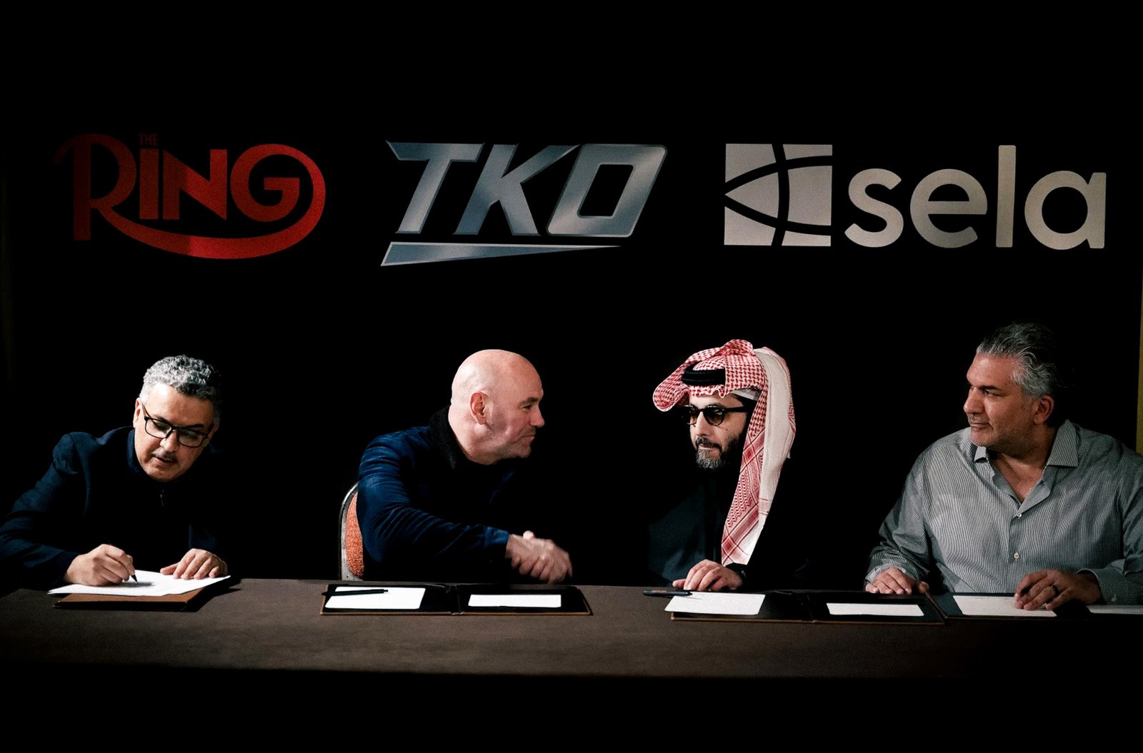 Dana White, Turki Alalshikh & Nick Khan