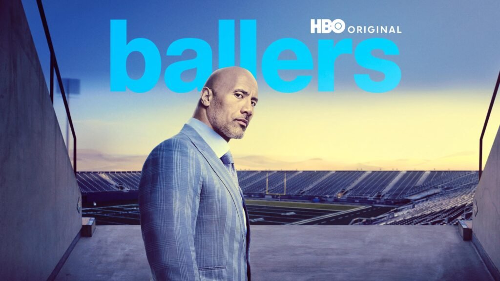Dwayne Johnson in Ballers on HBO Max