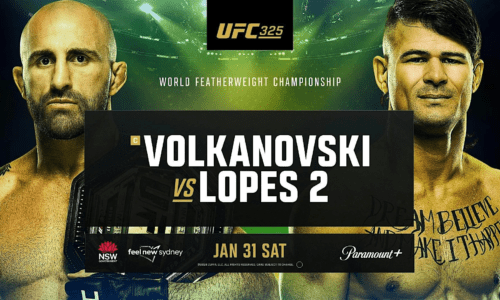 Everything You Need to Know About UFC 325