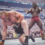 Oba Femi vs. Brock Lesnar